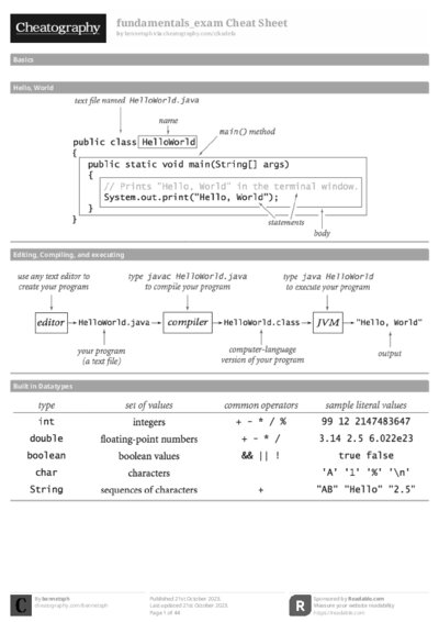 PDF (Black & white) — Style 1