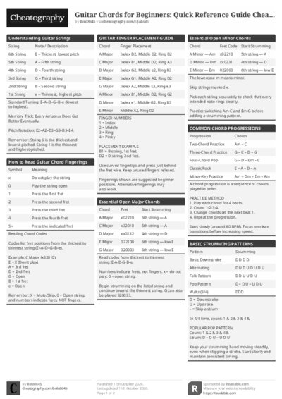 PDF (Black & white) — Style 1