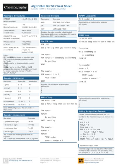 PDF (Colour) — Style 1
