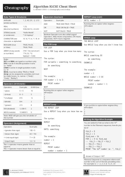 PDF (Black & white) — Style 1