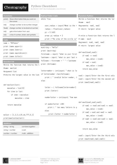 PDF (Black & white) — Style 1