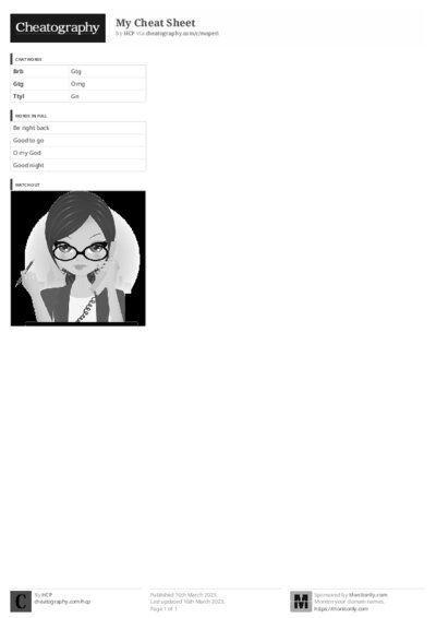 PDF (Black & white) — Style 3