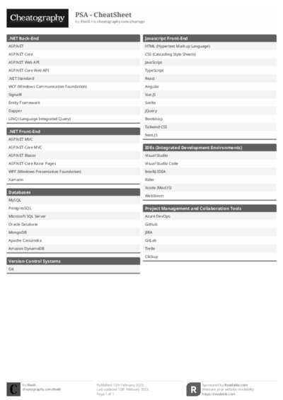 PDF (Black & white) — Style 1