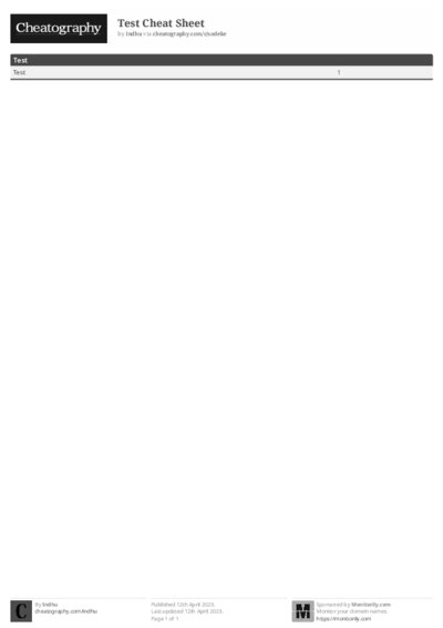 PDF (Black & white) — Style 1