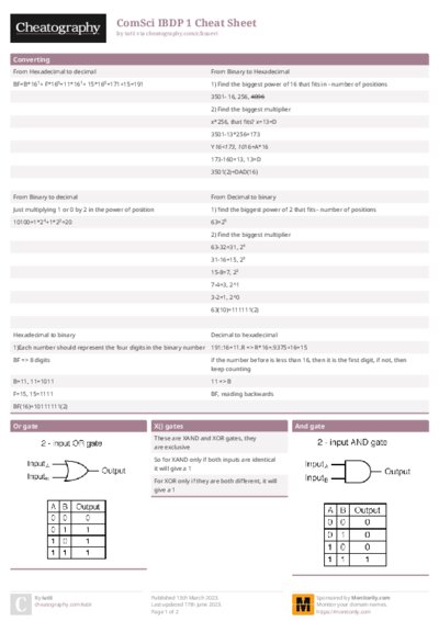 PDF (Colour) — Style 1