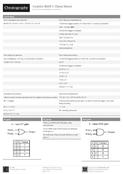 PDF (Black & white) — Style 1