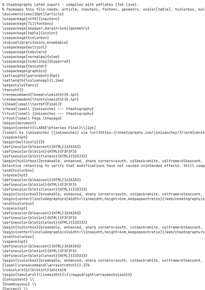 LaTeX (Source)