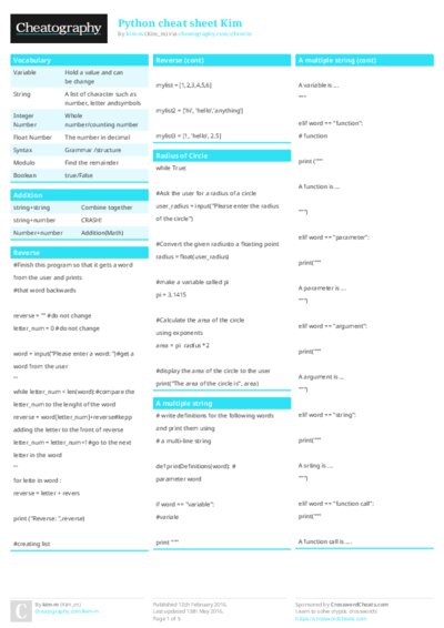 PDF (Colour) — Style 1