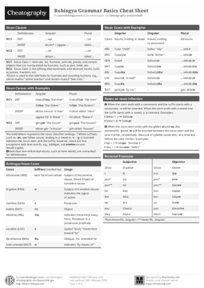 PDF (Black & white) — Style 1