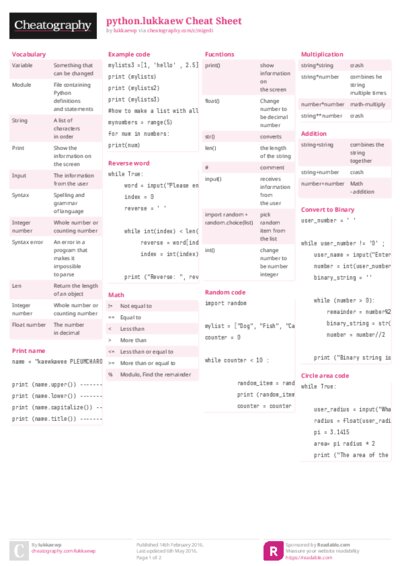 PDF (Colour) — Style 2