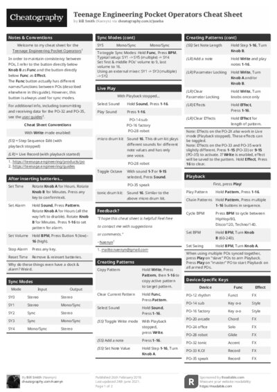 PDF (Black & white) — Style 1