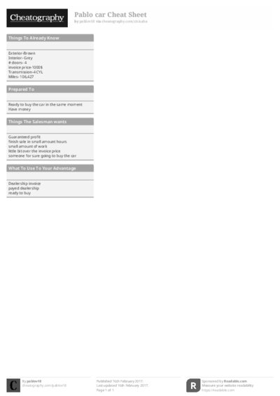 PDF (Black & white) — Style 1