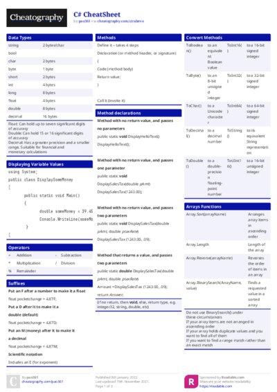 PDF (Colour) — Style 1