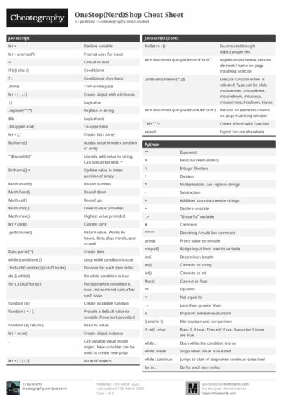 PDF (Black & white) — Style 1