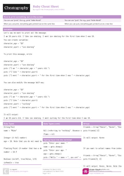 PDF (Colour) — Style 1