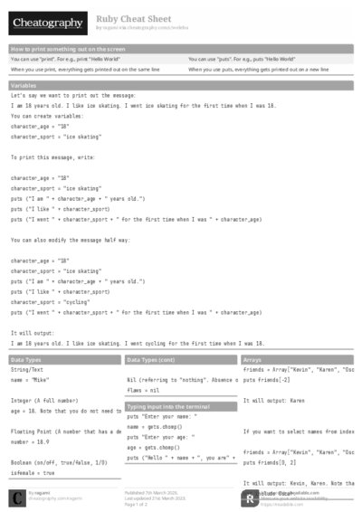 PDF (Black & white) — Style 1