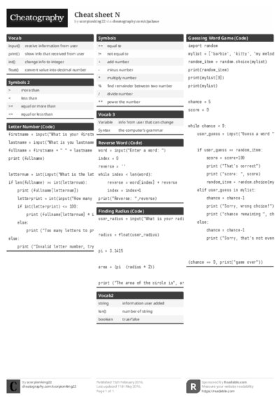 PDF (Black & white) — Style 1