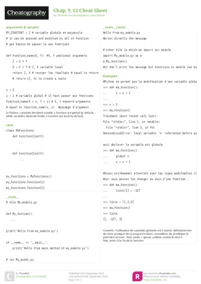 Chap_9_12 Cheat Sheet